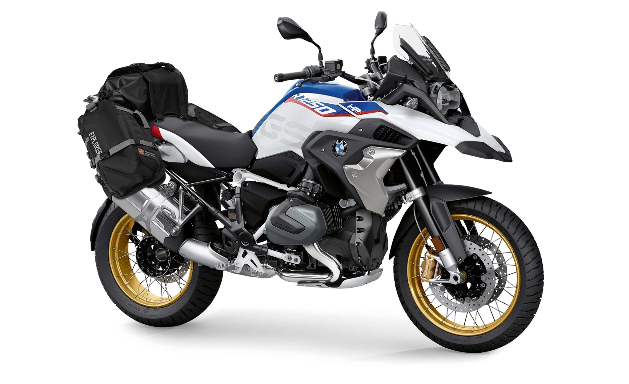 80L - Odyssey ADV Touring Luggage System Bag on Bike @expand