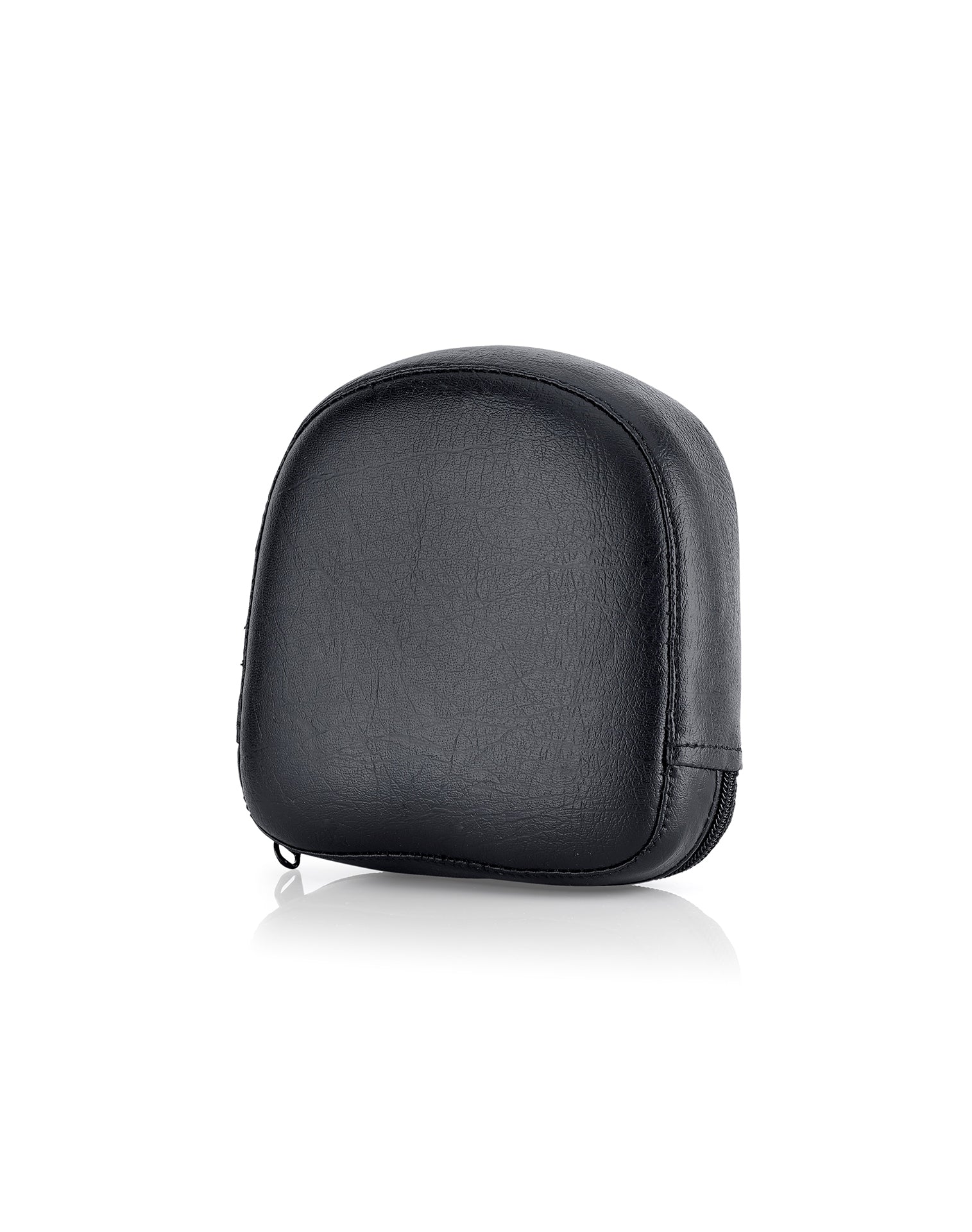 Viking Iron Born Plain Leather Short Motorcycle Backrest Pad for Indian Foldable Sissy Bar Main view