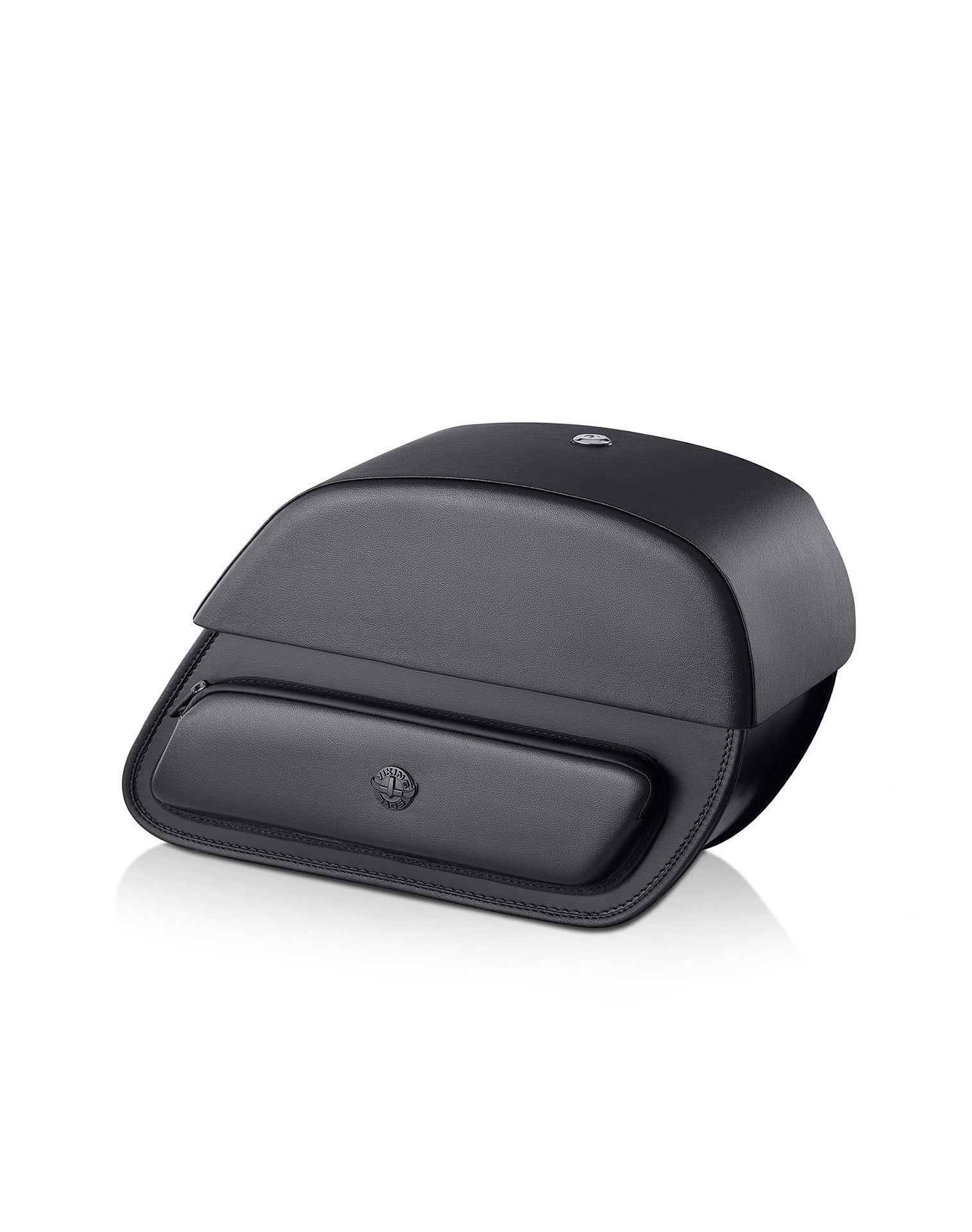 26L - Pantheon Large Shock Cutout Leather Saddlebags for Harley Sportster 883 Iron XL883N Main View