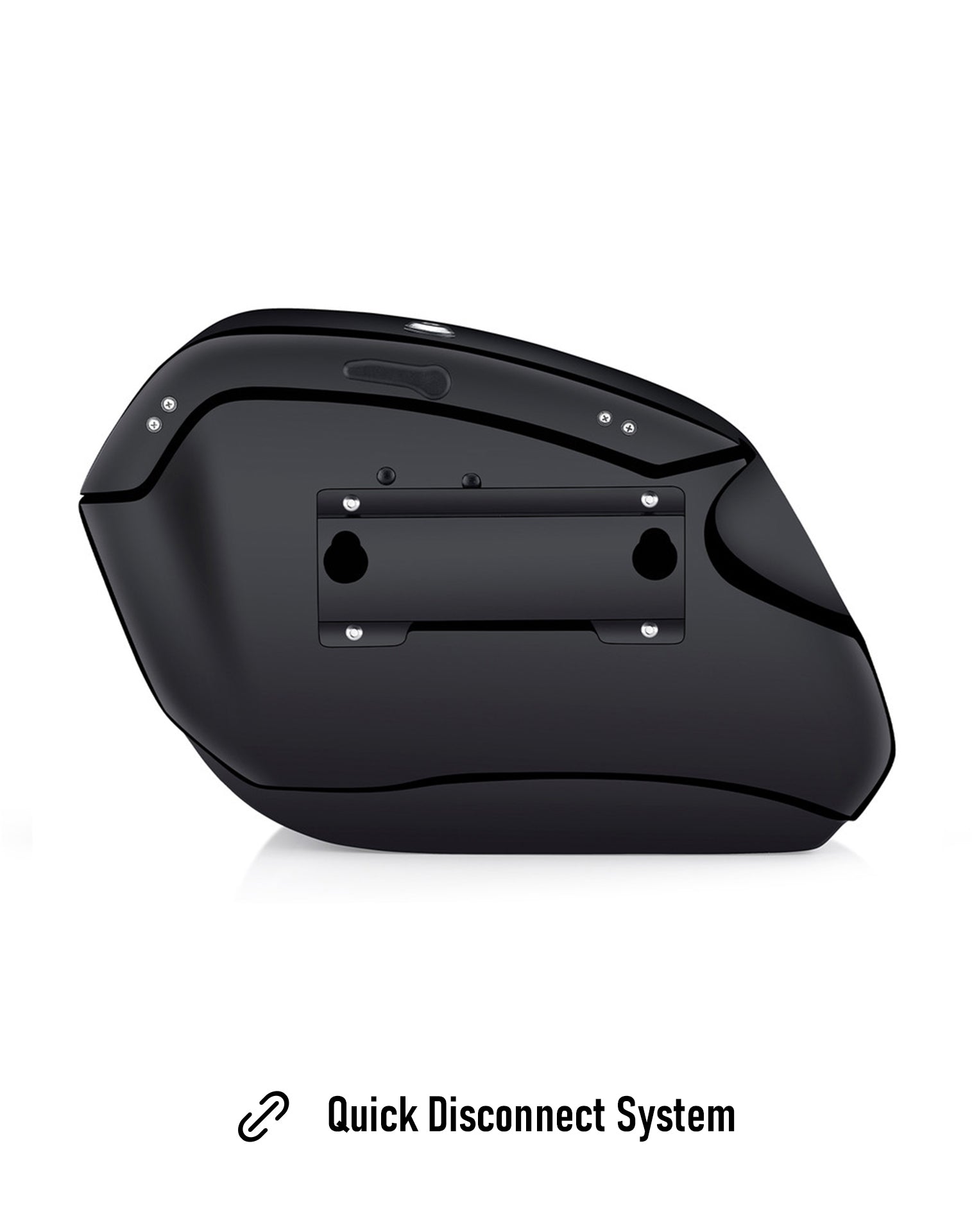 32L - Darkin Large Quick Mount Painted Hard Saddlebags for Harley Softail Low Rider S FXLRS QDS