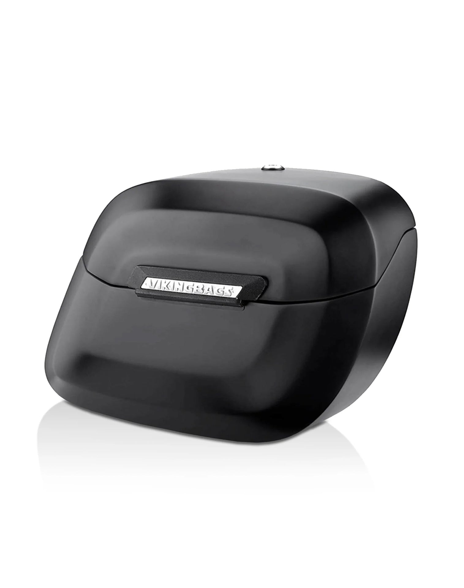 40L - Lamellar Raven Extra Large Matte Motorcycle Hard Saddlebags for Harley Softail Low Rider S FXLRS Main View