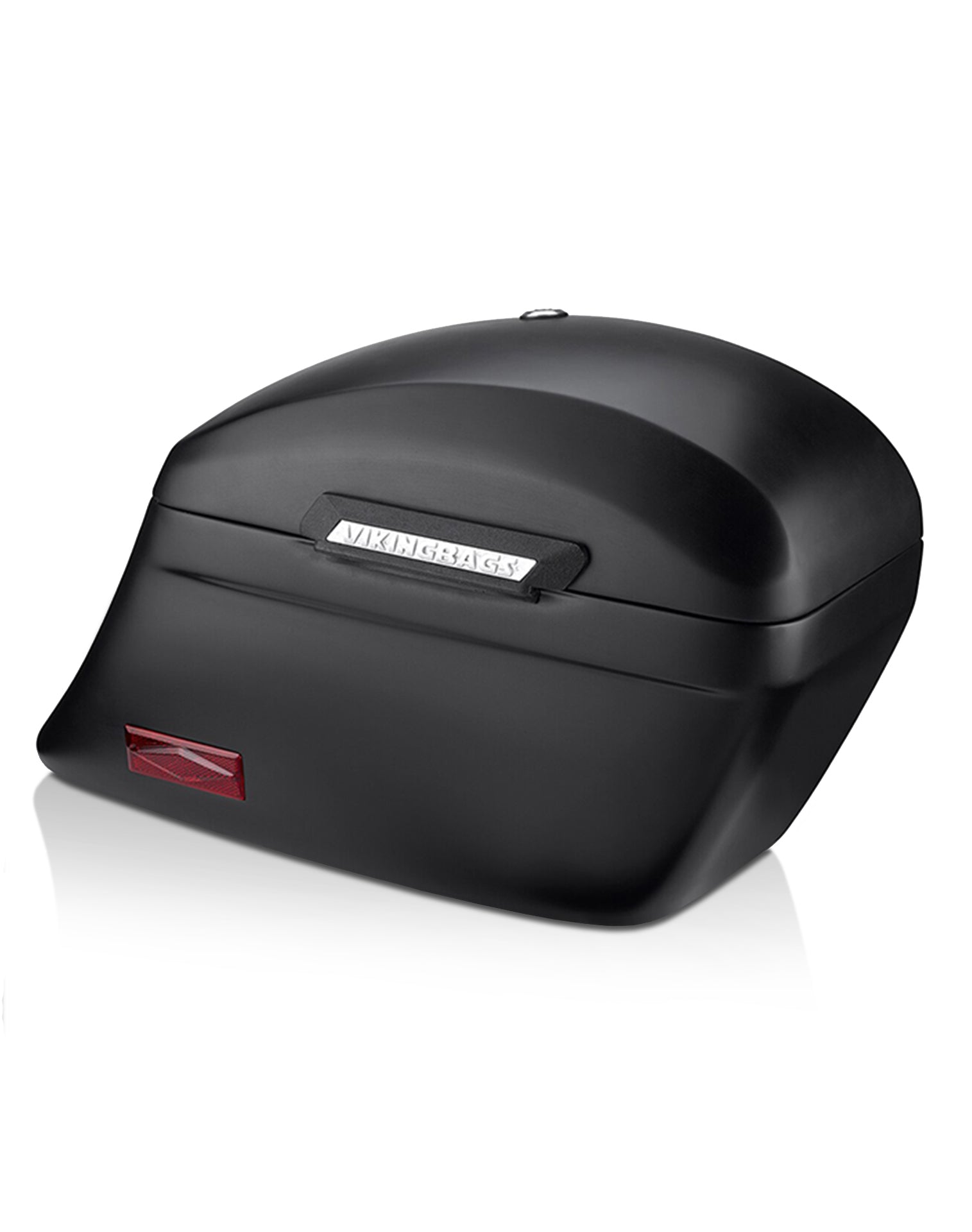44L - Lamellar Stallion Extra Large Matte Motorcycle Hard Saddlebags for Harley Softail Low Rider S FXLRS Main View