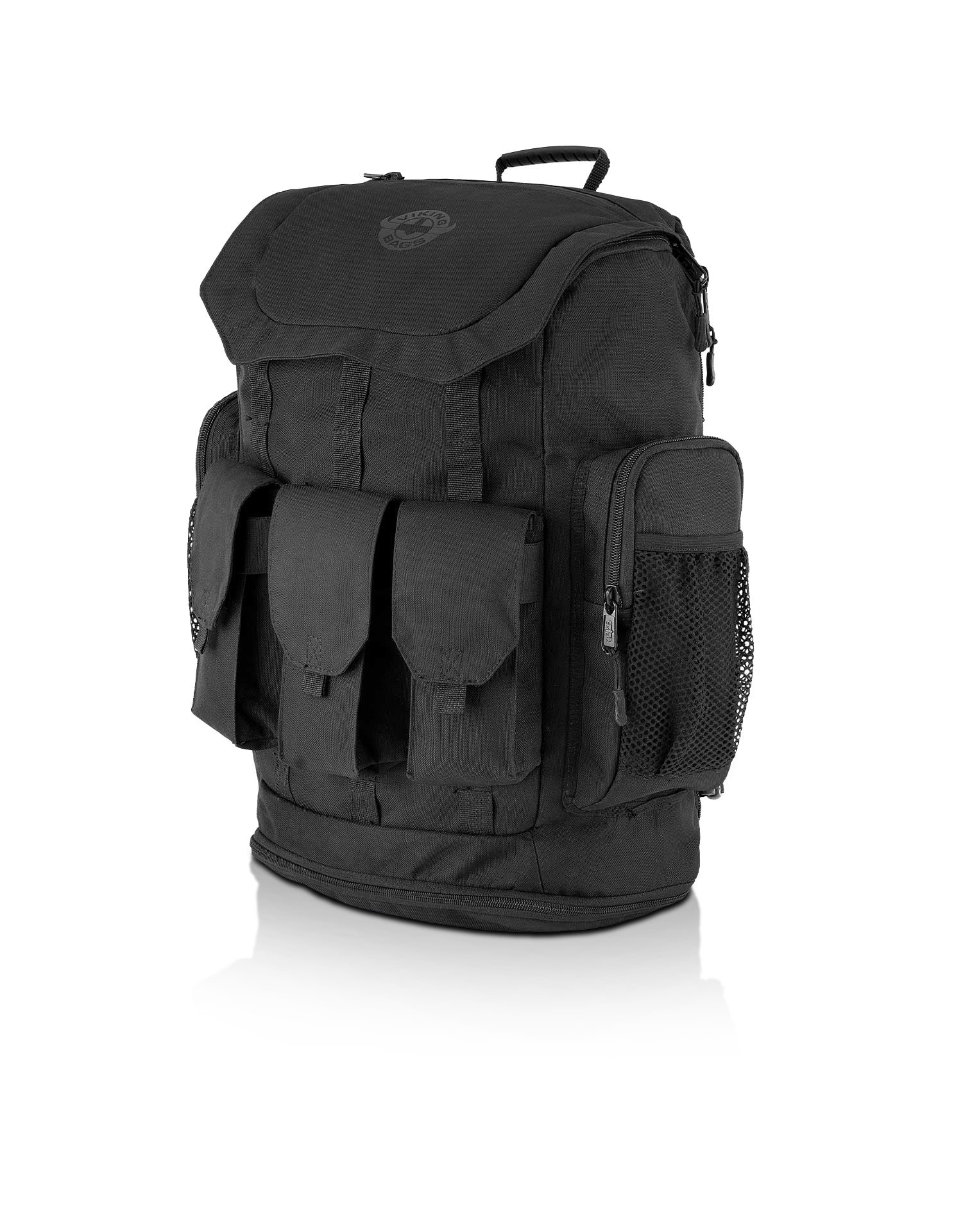 32L - Trident Large Motorcycle Sissy Bar Backpack Main View