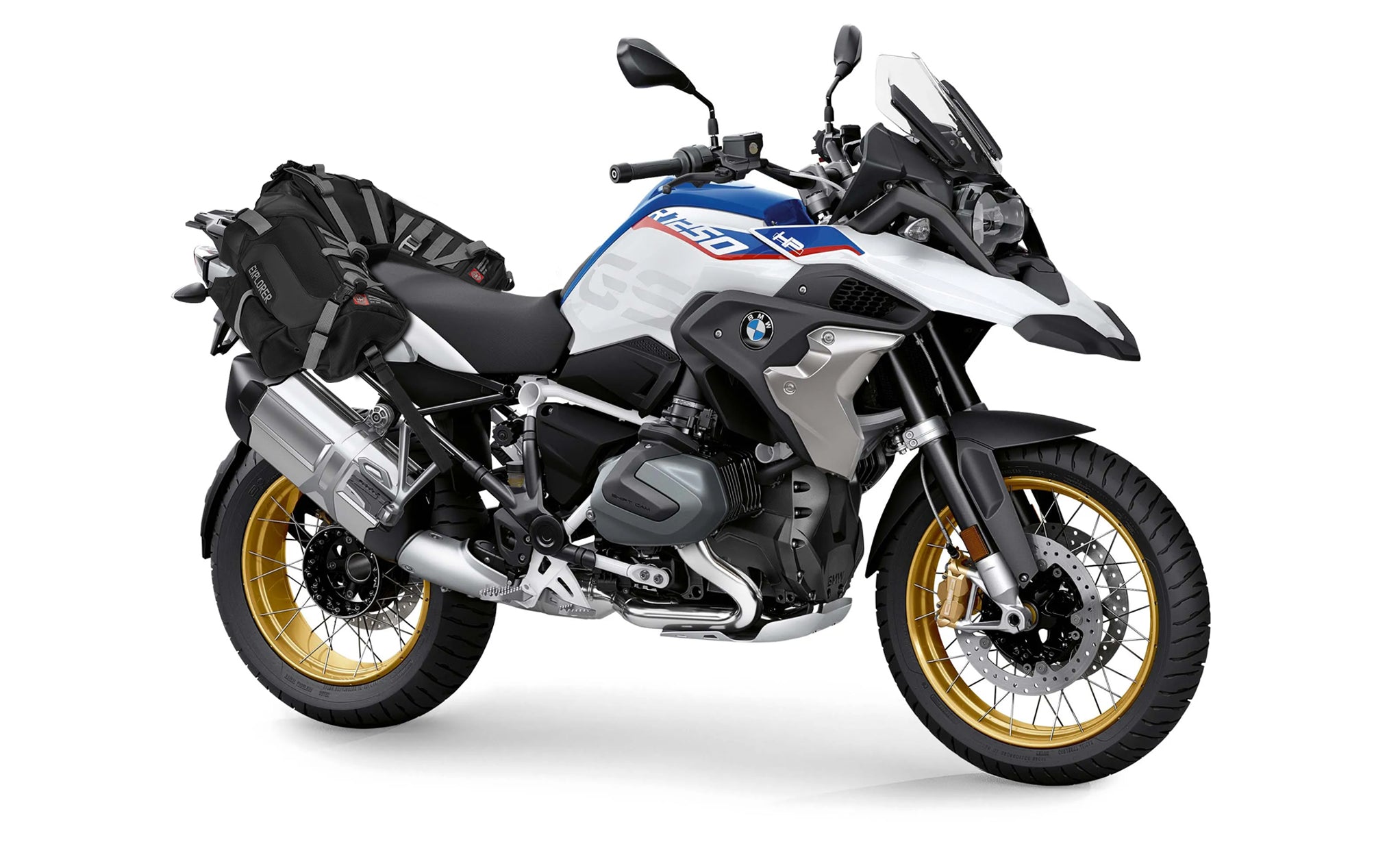40L - Viking Odyssey ADV Touring Luggage System on Bike @expand