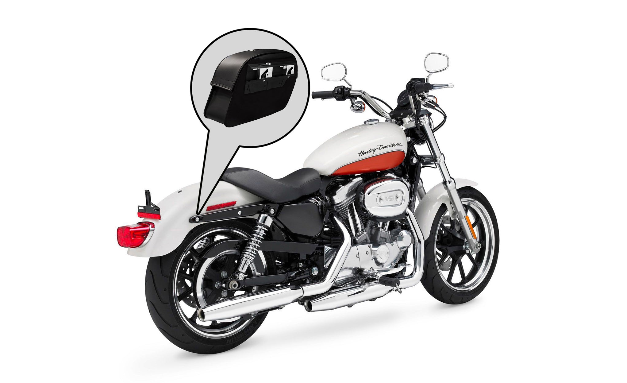 Viking Saddlebags Quick Disconnect System for Canam @expand