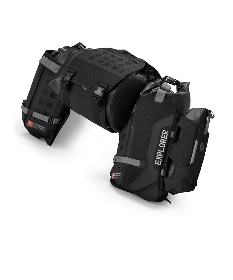 Popular Adv Touring Luggage System For Ducati Adventure Motorcycles