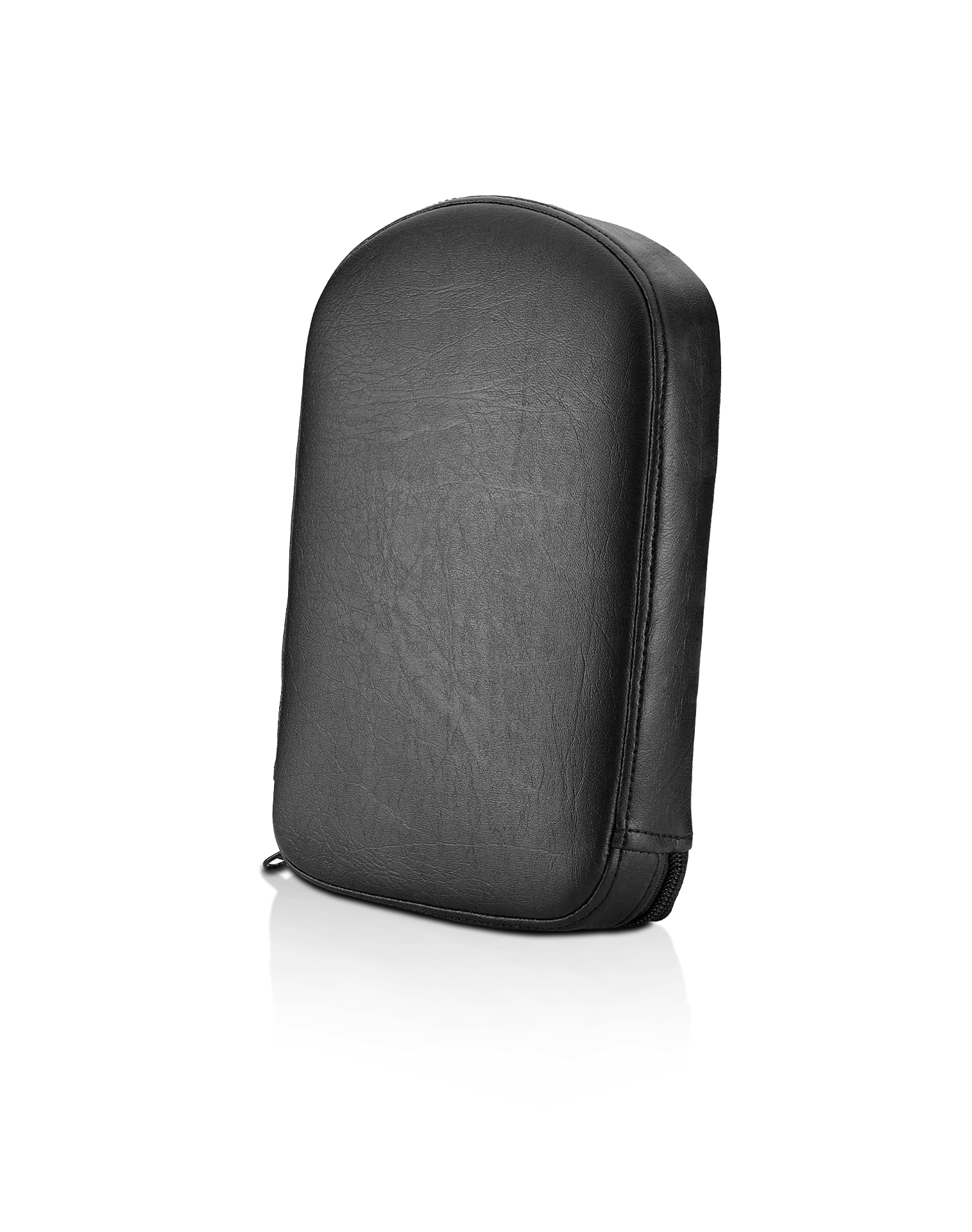 Viking Iron Born Plain Leather Tall Motorcycle Sissy Bar Pad for Harley Davidson Main View