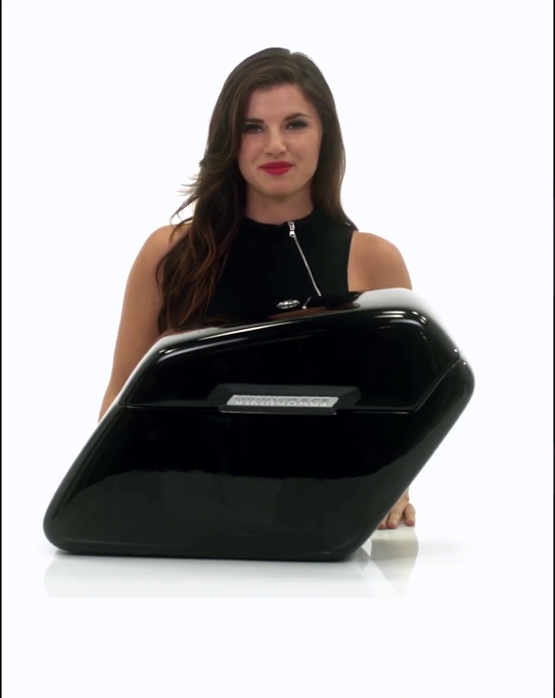 42L - Baldur Extra Large Painted Hard Saddlebags Video